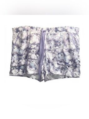 💜 Simply Vera Vera Wang Gray and Lilac Shorts 💜Size-XL